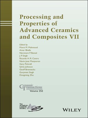 cover image of Processing and Properties of Advanced Ceramics and Composites VII